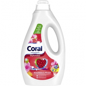 Coral Color-Waschmittel flüssig Kirschblüte & Pfirsisch 1,15l