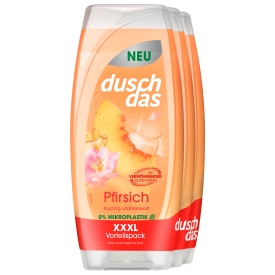 Duschdas Duschgel Pfirsich 3x225ml XXXL