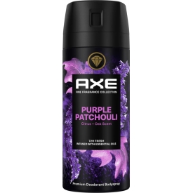Axe Bodyspray Purple Patchouli Citrus & Oak Scent