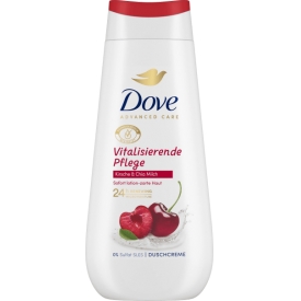 Dove Duschcreme Advanced Care Vitalisierende Pflege, Kirsche & Chia Milch