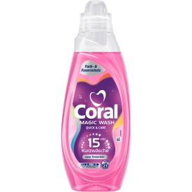 Coral Colorwaschmittel flüssig Magic Wash