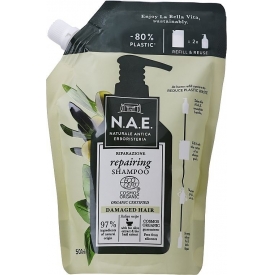 N.A.E. Shampoo Bio Oliven & Bio Basilikum Nachfüllbeutel