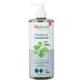 BiGood Natürliches Pflege Family Shampoo - Birke-Heidelbeere