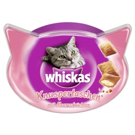 Whiskas Katzensnacks Knuspertaschen mit Meeresfrüchten