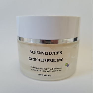 Aurea Cosmetics  Gesichtspeeling Alpenveilchen